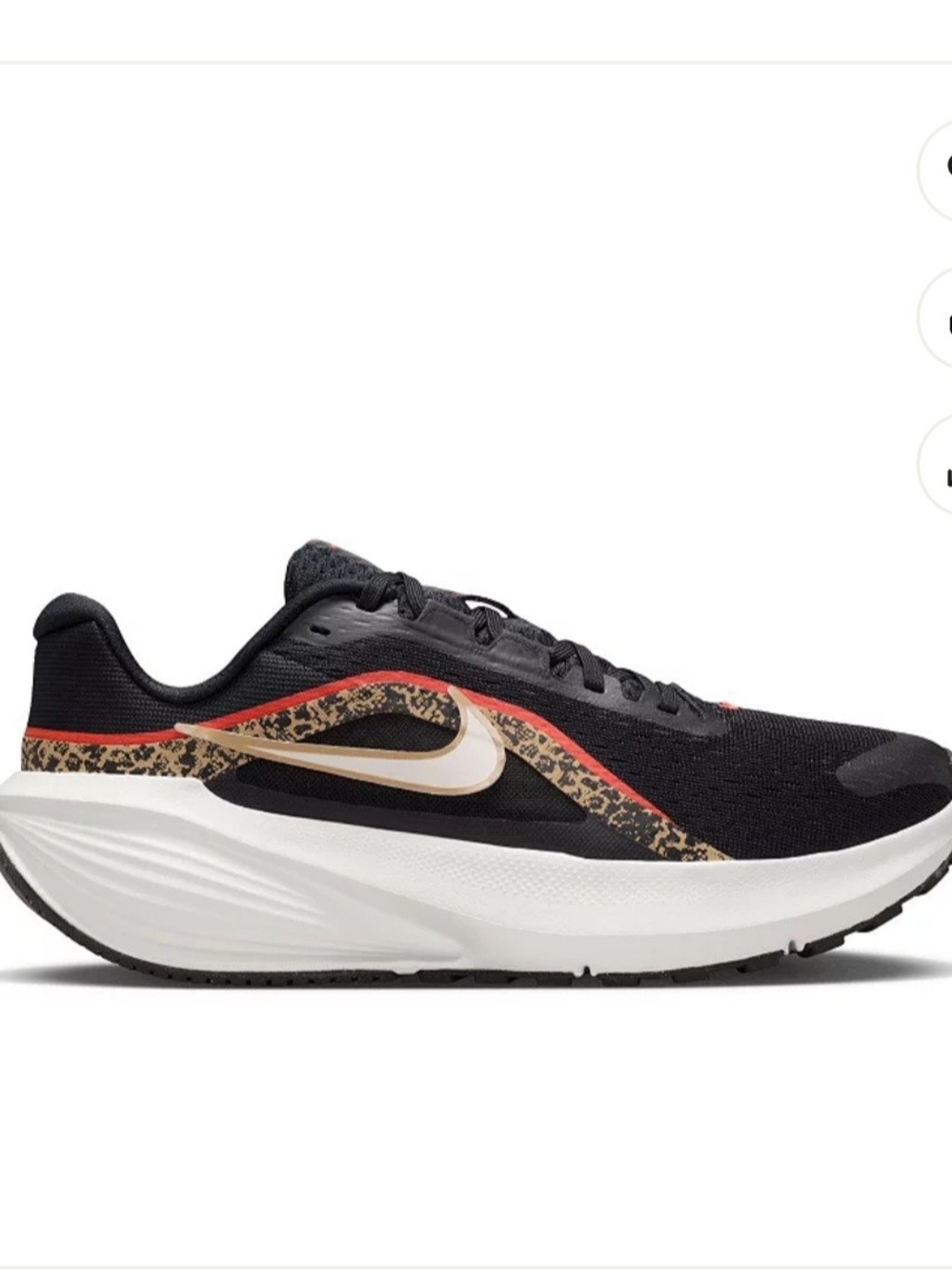 Nike New Downshifter 14 Women's Size 8.5 Black, Pink, Leopard Running Shoes.